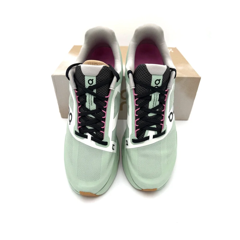 NEW On Men's Cloudsurfer Next Z5 Running Shoes - Mineral/Almond - Size 10.5